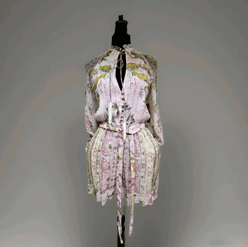 HEMANT & NANDITA Maya Patterned Women's Romper - Picture 6 of 17